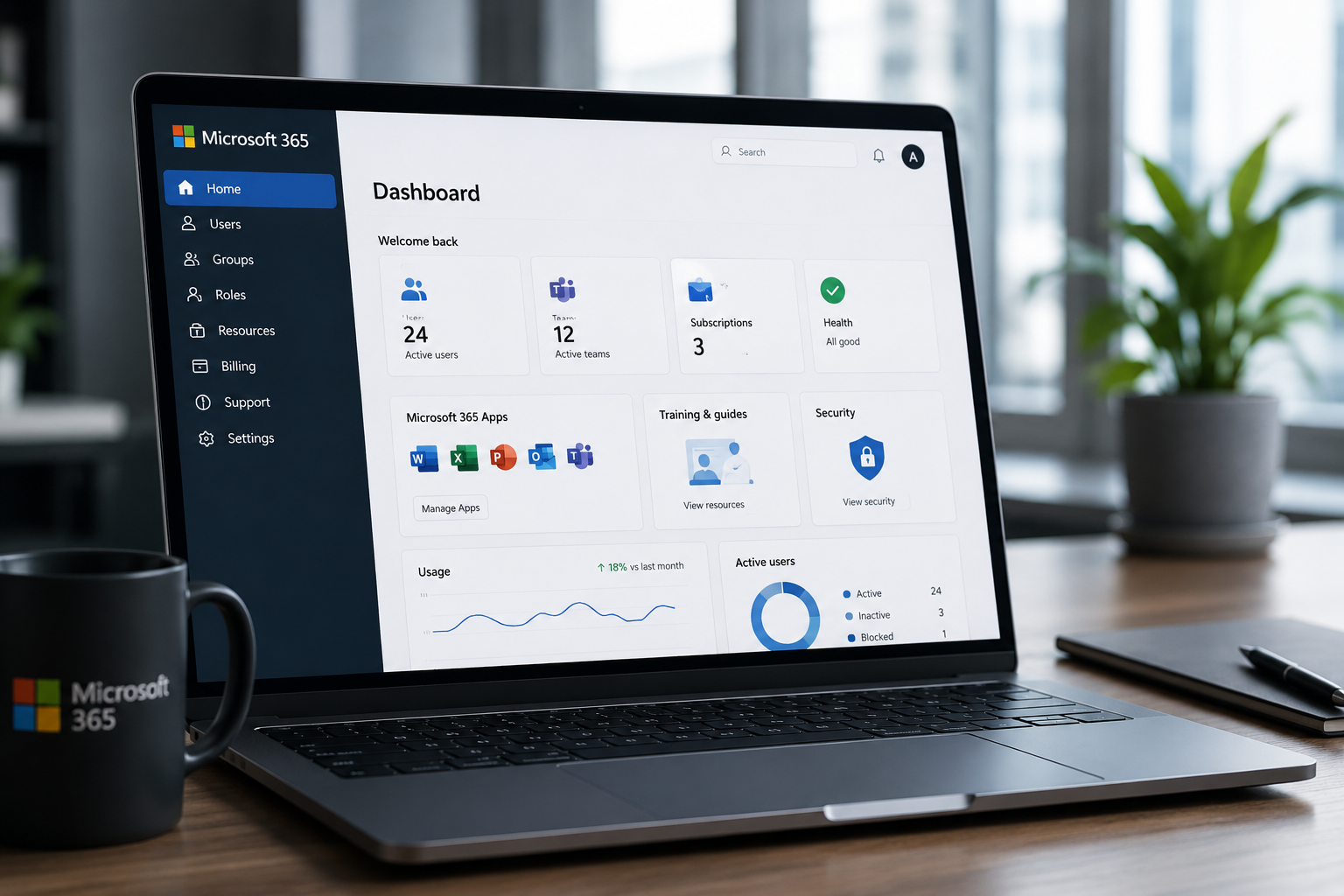 Novu SaaS Dashboard